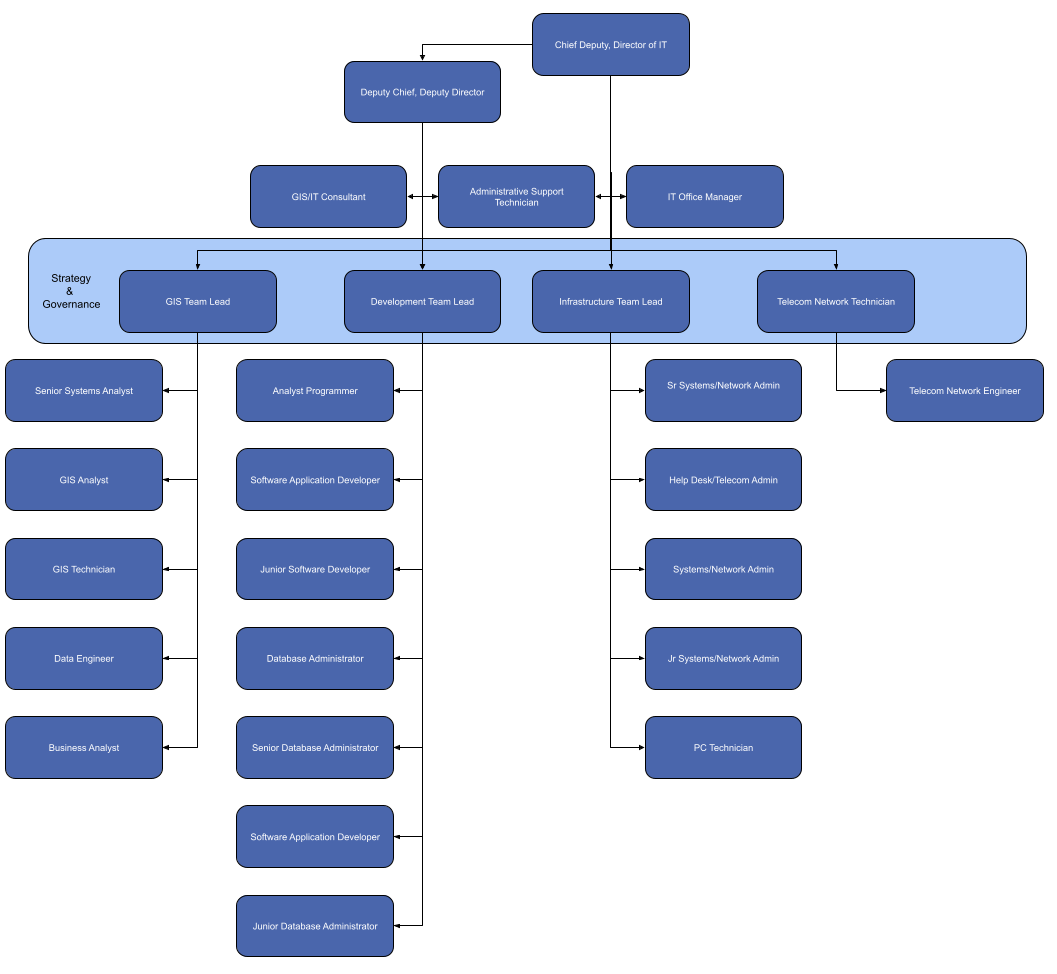 IT Org Chart 2021